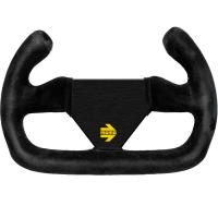 Momo Model 12/C руль для автоспорта (замша), 250 мм, без вылета, черный