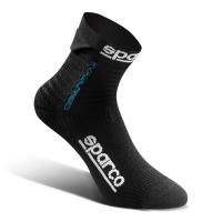 Sparco Hyperspeed носки для симрейсинга, черный / синий, XS