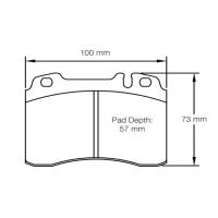 Pagid 1291 колодки тормозные передние, толщина 17,8 мм, состав RSH 29E