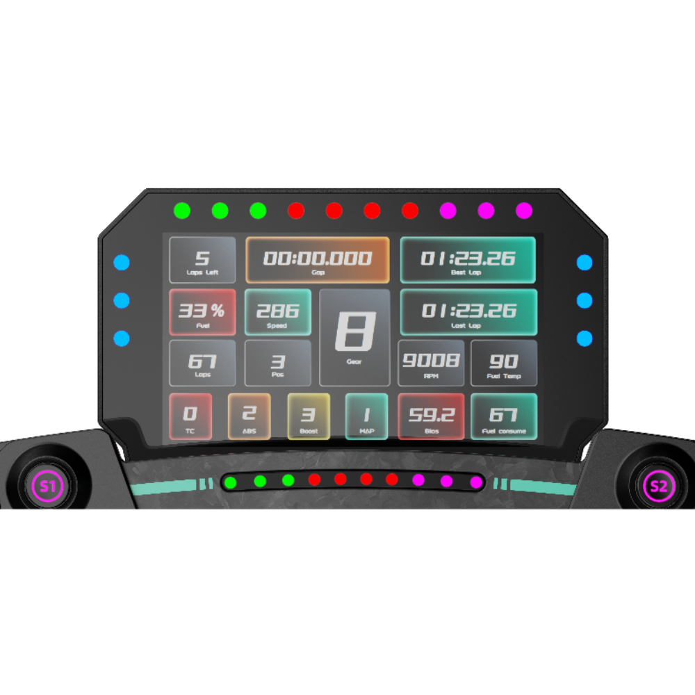 MOZA Racing CM2 щиток приборов, черный, цена