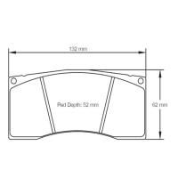Pagid 4912 колодки тормозные, толщина 16 мм, состав RST 1