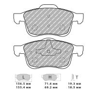 Ferodo Racing FCP1805 колодки тормозные передние