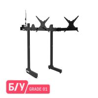 Trak Racer стойка для 3 мониторов (до 45"), б/у (Grade 1), чёрный