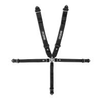 Sparco Club H-4R ремни безопасности, 5 точки, 3", черный