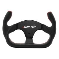 Simagic P-325C руль для симрейсинга, 325 мм, кожа, черный