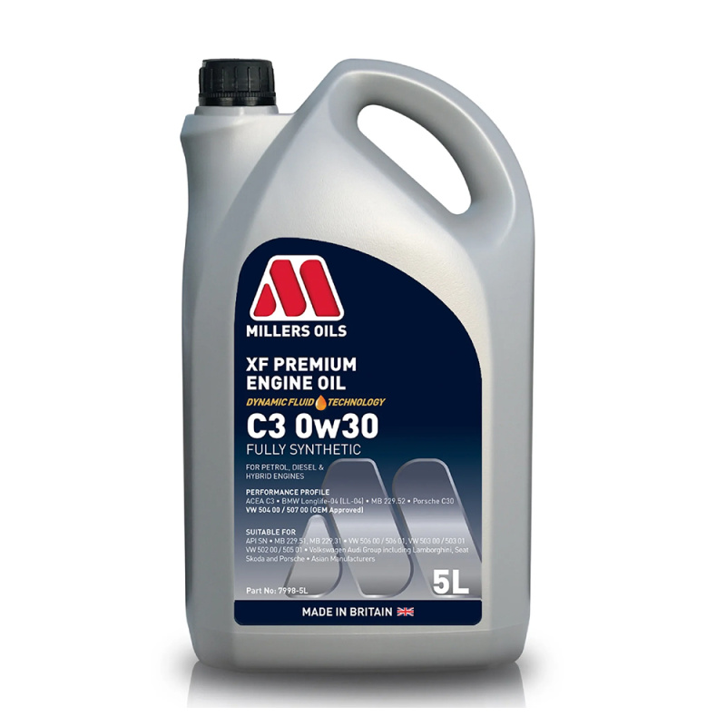 Millers Oils XF Premium C3 масло моторное