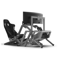 GameSTUL! DUAL кокпит для симрейсинга с креслом, черный