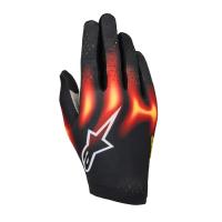 Alpinestars Sim Graphic 3 перчатки для симрейсинга, S, черный / красный / желтый
