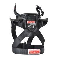 Sparco Hybrid Sport защита шеи для автоспорта, чёрный, XS