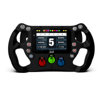 AIM SW4 руль для автоспорта, 350 мм, подрулевые лепестки + к-т Harness, чёрный