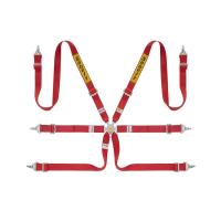 Sabelt SFI16.1 ремни безопасности, 6 точек, 2", красный