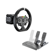 MOZA Racing R5 Pro база + руль + педали для симрейсинга, черный