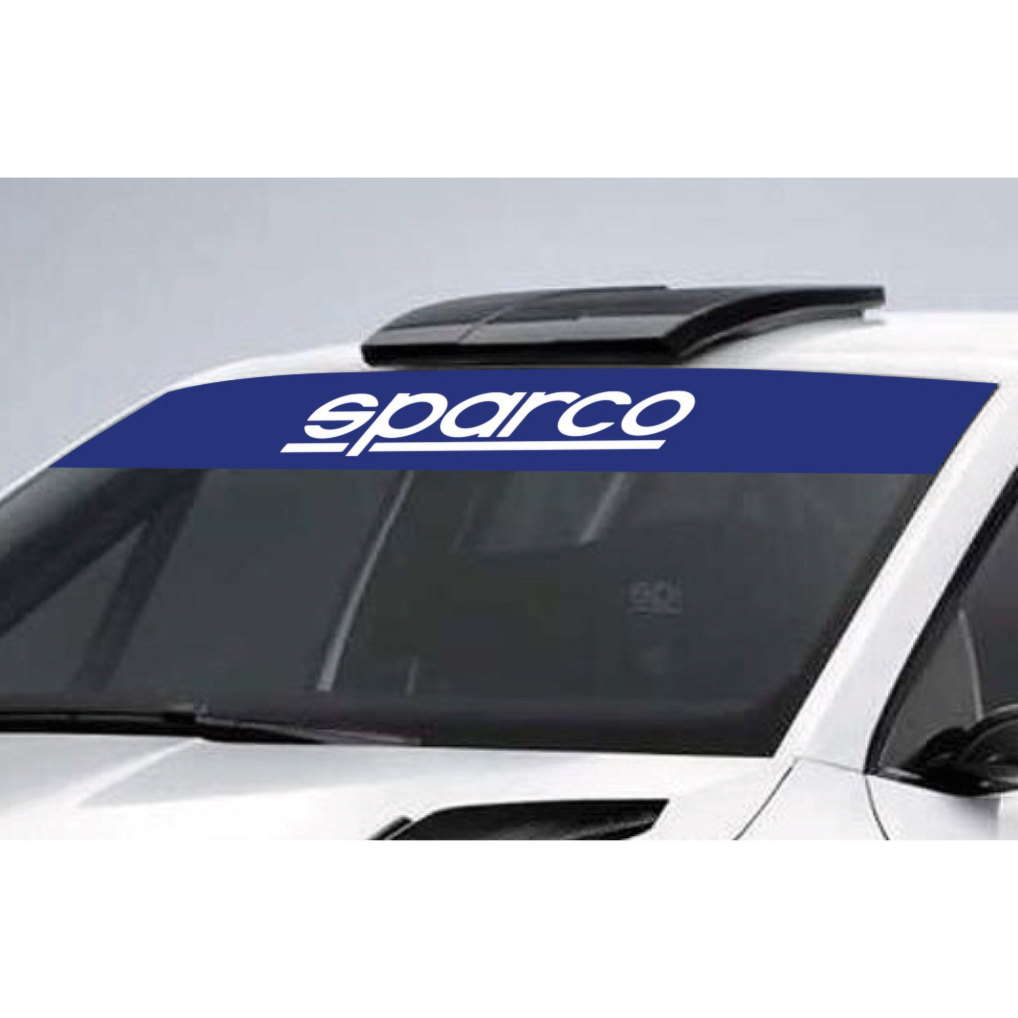 Sparco полоса на лобовое стекло, синий, цена