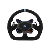 Cube Controls GT PRO V2 – GT Cube руль для симрейсинга, замша, 2 лепестка, черный