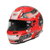 Bell RS7 PRO STAMINA шлем для автоспорта, 54, красный