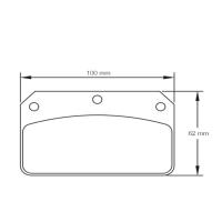 Pagid 1796 колодки тормозные, толщина 13 мм, состав RSL 29