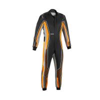 Sparco Superleggera-K комбинезон для картинга, черный / оранжевый, 44