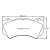 Pagid 8083 колодки тормозные передние