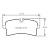 Pagid 4938 колодки тормозные задние