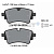 Pagid 8260 колодки тормозные задние