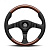 Momo Dark Fighter Wood руль для тюнинга (кожа), 350 мм, вылет 36 мм